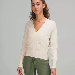 Lululemon Crossover Ribbed Waist Sweater